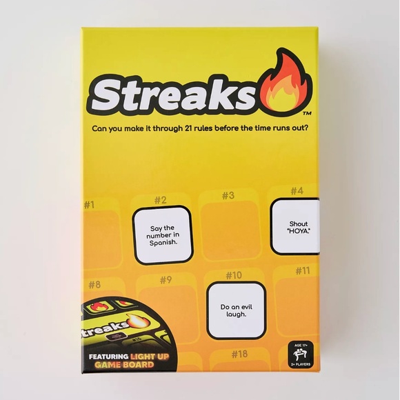 NIB/ Streaks Party Game new in sealed box plastic - Picture 1 of 14